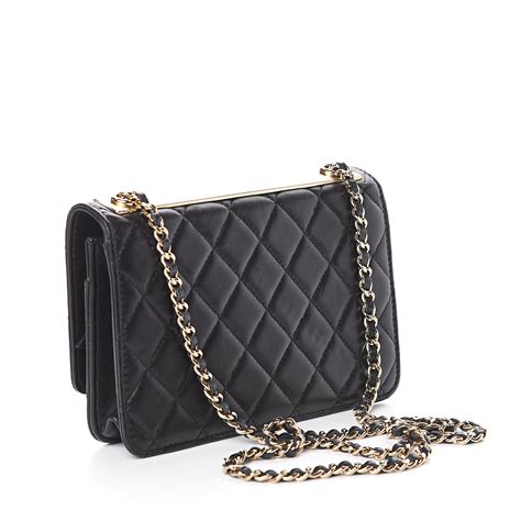 chanel cc trendy chains|Chanel trendy wallet on chain.